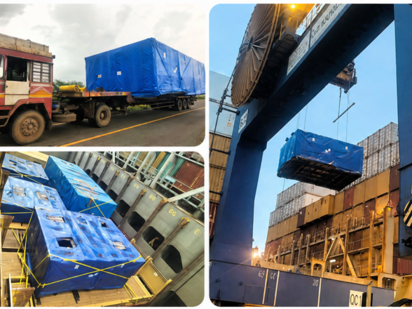Successful 116 MT Breakbulk & Heavy Lift Shipment | Specialized Onboard Operations from India to Mexico
